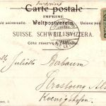 Souvenir de la Suisse