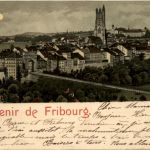 Souvenir de Fribourg - Litho