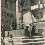 Fribourg - fontaine de Sainte Anne