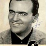 Max Greger mit Autogramm