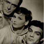 Erich Schellow - Franco Andrei - Ingrid Andree mit Autogramm