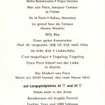 Angele Durand mit Autogramm