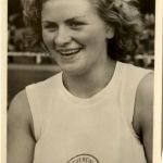 Wilfriede Tews - Sonderstempel Olympiade 1960