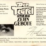Der Teufel und die zehn Gebote