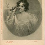 F. Torggler - Frau am Telefon - Ackermann Kunstverlag