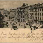 München - Karlsthor mit eisenbahn