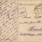 Mitau - Krambuden am Markt - Feldpost