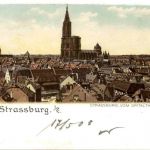 Gruss aus Strasbourg - Litho