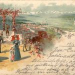 Gruss aus Zürich - Litho