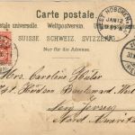 Gruss aus Zürich - Litho