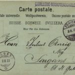 Gruss aus Zürich - Litho