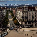 Zürich - Bahnhofstrasse mit Tram