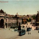 Zürich - Bahnhofplatz mit Tram