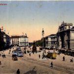 Zürich - Bahnhofplatz mit Tram
