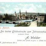 Gruss aus Zürich - Werbekarte