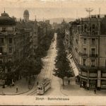 Zürich - Bahnhofstrasse mit tram