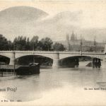 Gruss aus Prag - Neue Franzens Brücke