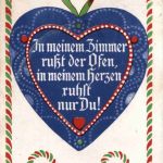 In meinem Zimmer russt der Ofen