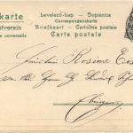 Der erste Kuss - Prägekarte