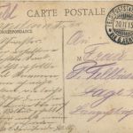 Kinder auf Baum - Feldpost