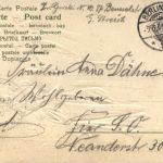 Sei gegrüsst - Prägekarte