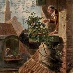 Carl Spitzweg - Im Dachstübchen