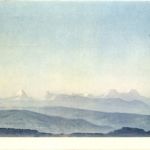 Alpenlandschaft - W. Gfeller