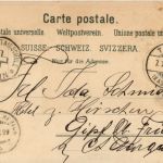 Gruss aus Thun - Litho