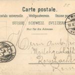 Gruss aus Thun - Litho