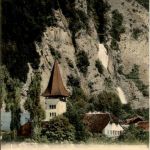 Meiringen - Kirche mit Pfarrhaus