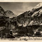 Kandersteg - Kath Kirche und Hotel Bernerhof
