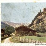 Ruine Fellenburg vor Kandersteg