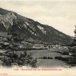 Lenk - Durchblick von der Gletschermühle aus
