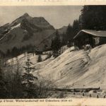 Winterlandschaft mit Oldenhorn