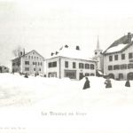 Les Brassus en hiver - Repro