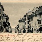 Souvenir de Payerne - Grand rue