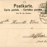 Souvenir de Rolle - Litho