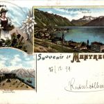 Souvenir de Montreux - Litho