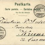 Souvenir de Lausanne - Litho