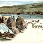 Souvenir de Vevey - Litho