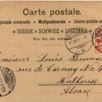 Souvenir de Vevey - Litho