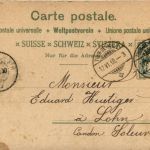 Souvenir de Vevey - Litho