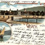 Souvenir de Vevey - Litho