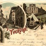 Souvenir d Yverdon - Litho