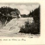 Vallorbe - chute de l Orbe au Day