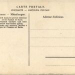 Kirchgasse in Meiringen vor dem 25. Oktober 1891