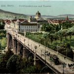 Bern - Kornhausbrücke mit Tram