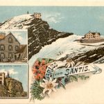 Gruss vom Säntis - Litho