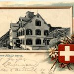 Gruss vom Säntis - Litho