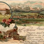 Gruss aus Herisau - Litho